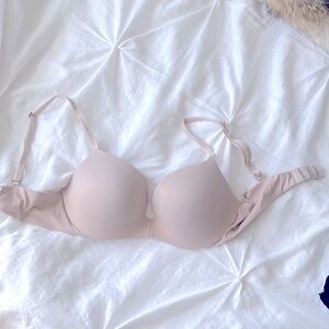 Victoria secret pink nude seamless push up bra 32C